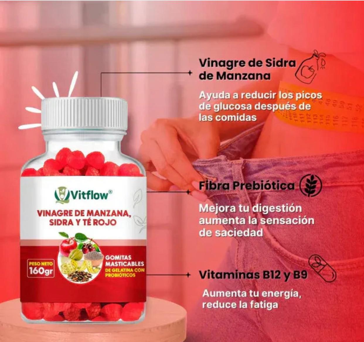 GOMAS DE VINAGRE DE MANZANA