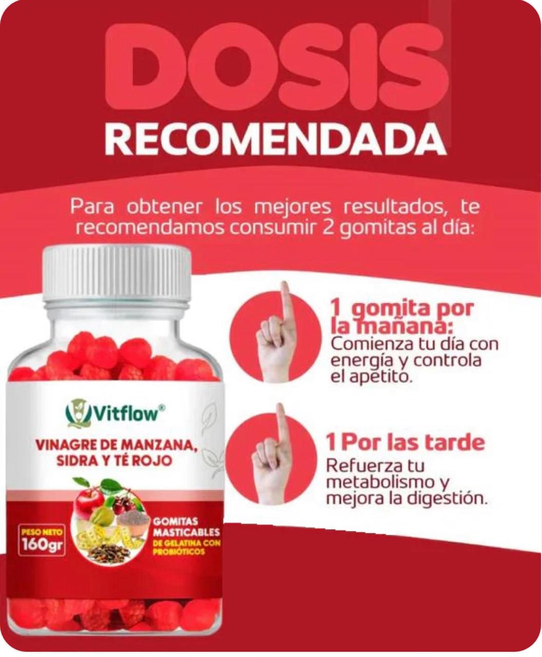 GOMAS DE VINAGRE DE MANZANA